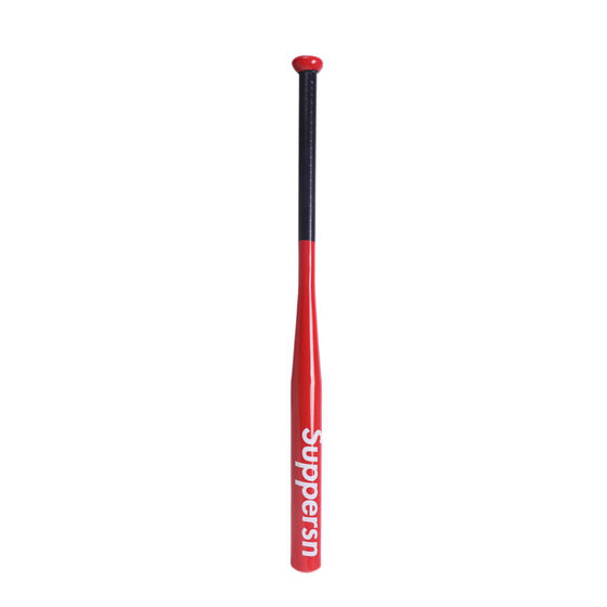 Matte Black Bold Home Defense Baseball Bat