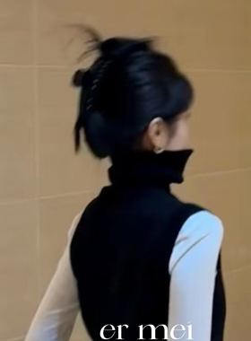 发夹树脂日韩慵懒温柔抓夹