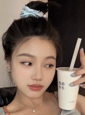 布艺法式缎面芭蕾风发圈