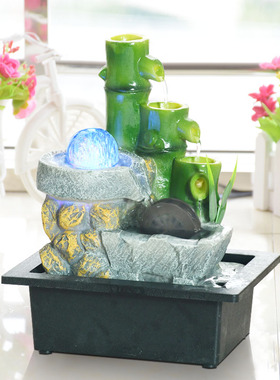 工艺喷泉简约现代礼物风水轮