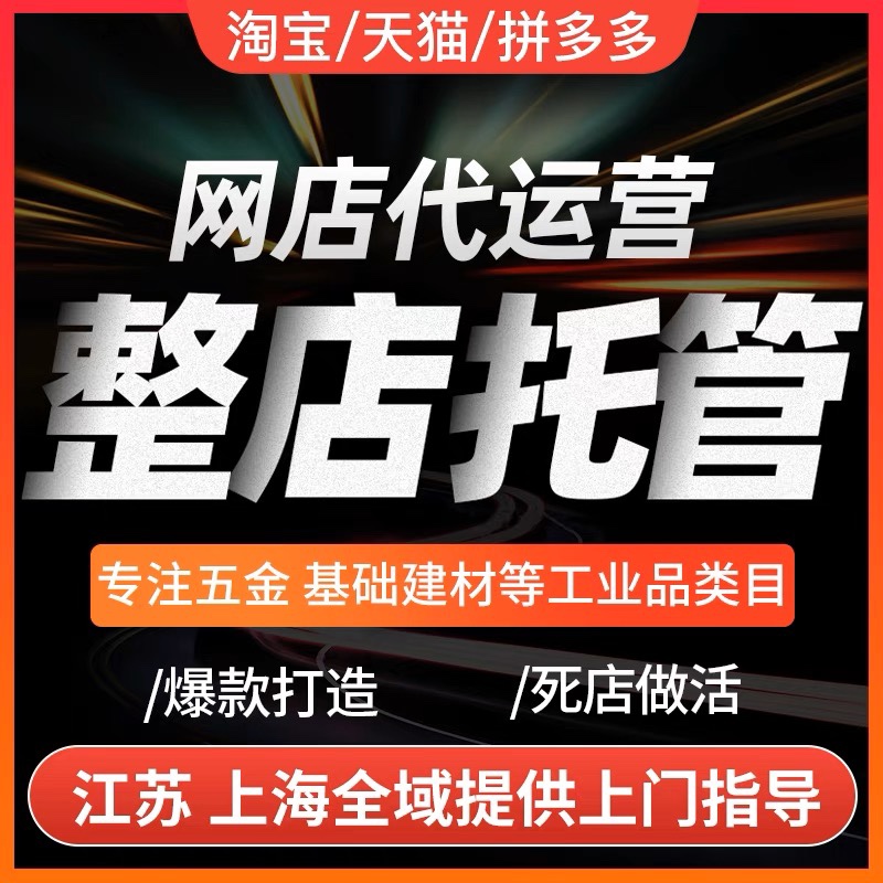 洪海淘宝代运营店铺托管天猫网店直通车推广优化阿里诚信通代运营 - 图0