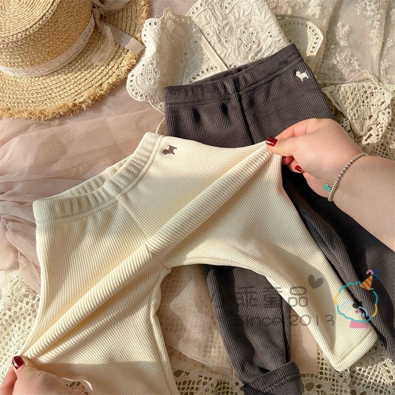 【加厚保暖】韩国儿童冬季裤子 柔软宾利绒纯色复合加绒打底裤,淘宝优惠券,粉丝福利购,淘宝优惠卷