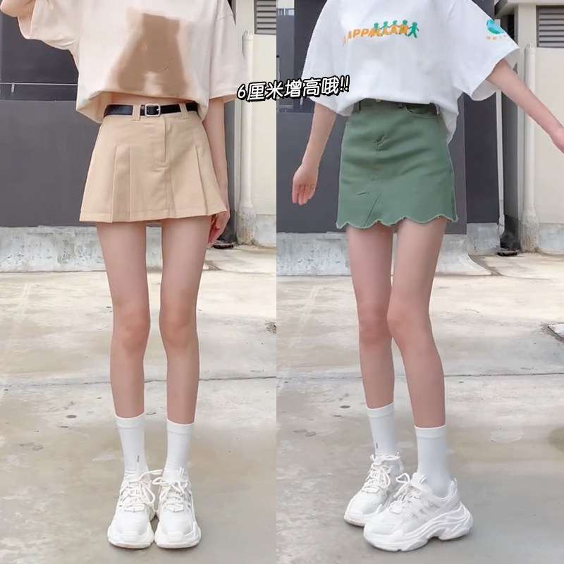 运动休闲鞋夏天厚底老爹鞋子女ins潮显脚小超火小白鞋2022年新款