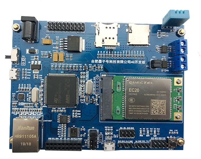 STM32F407ZGT6开发板EC20模块4G以太网口物联网onenet阿里云图传 - 图3