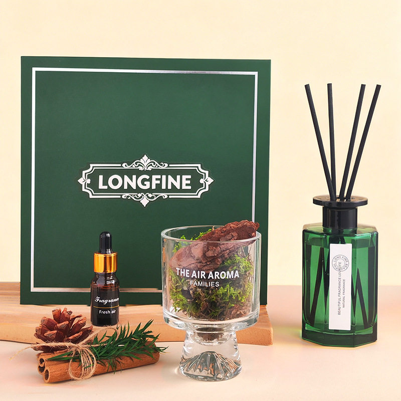 松木青苔香氛礼盒 森系无火香薰香薰礼物扩香摆件家用香薰伴手礼,淘宝优惠券,粉丝福利购,淘宝优惠卷