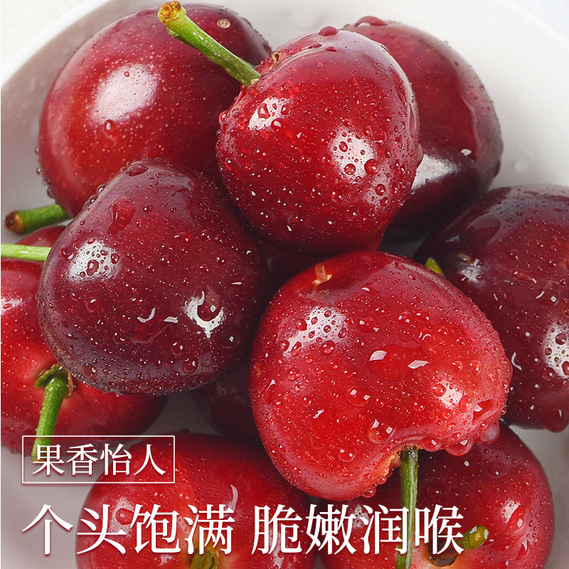 山东烟台樱桃国产车厘子当季新鲜水果脆甜多汁孕妇大樱桃整箱包邮