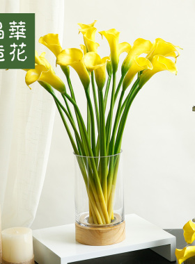 晶华造花手感仿真花假绢花花艺