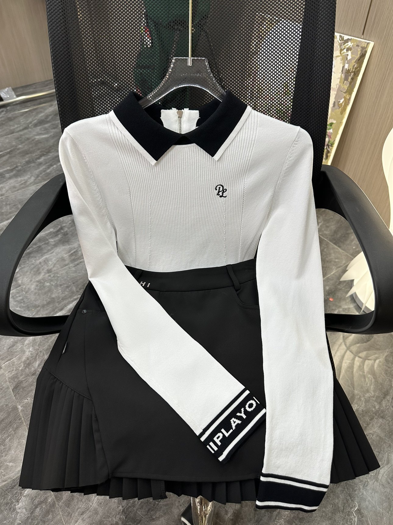 高尔夫服装女秋韩版高尔夫长袖女速干透气弹高尔夫上衣女golf球服,淘宝优惠券,粉丝福利购,淘宝优惠卷