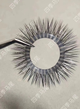 羊眼睛圈套马毛男士马尾圈硅胶圈环天然弹力羊眼马毛圈羊眼毛圈