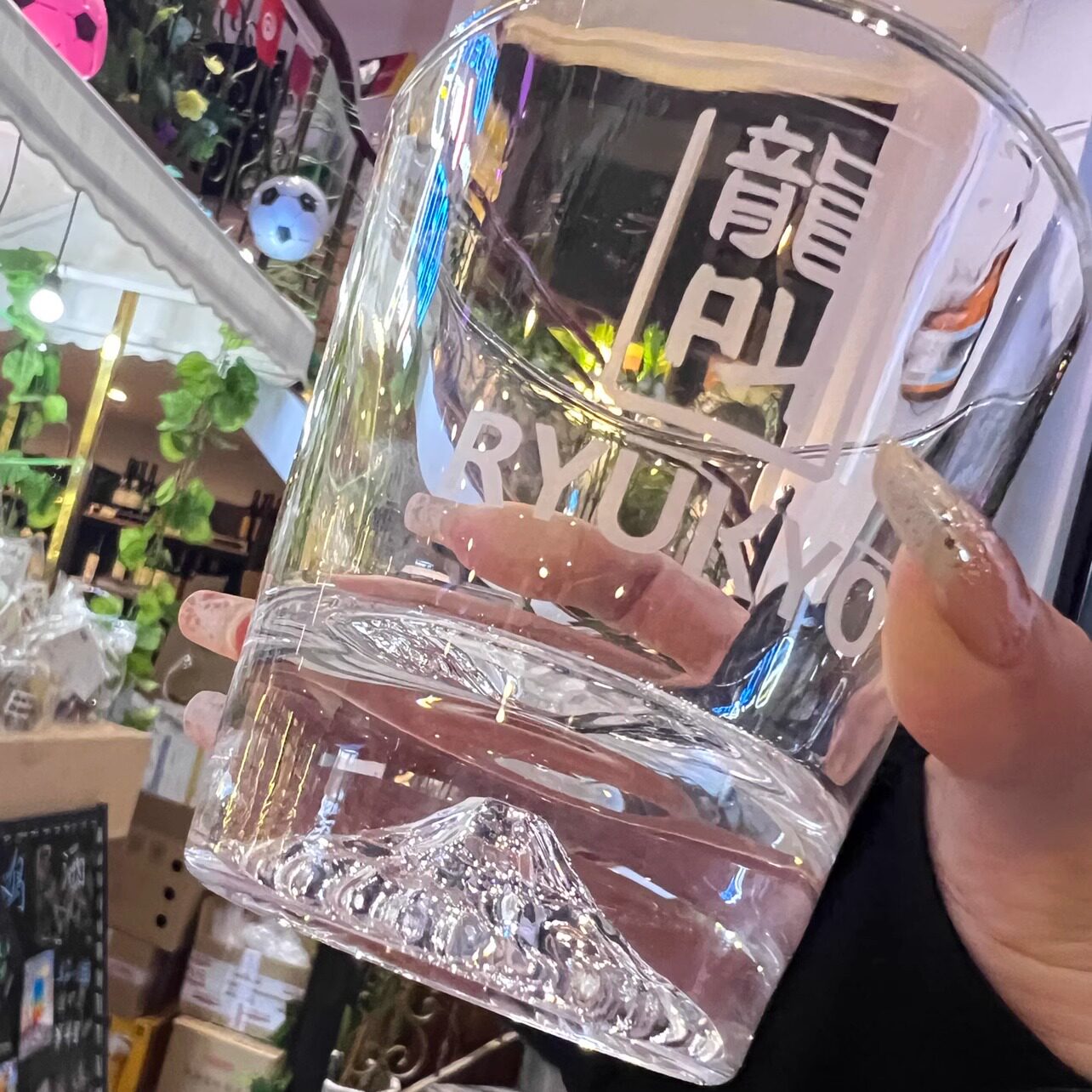 龍叫RYUKO烈洋酒闻香龙叫威士忌轻奢玻璃观雪山古风酒杯酒具水晶