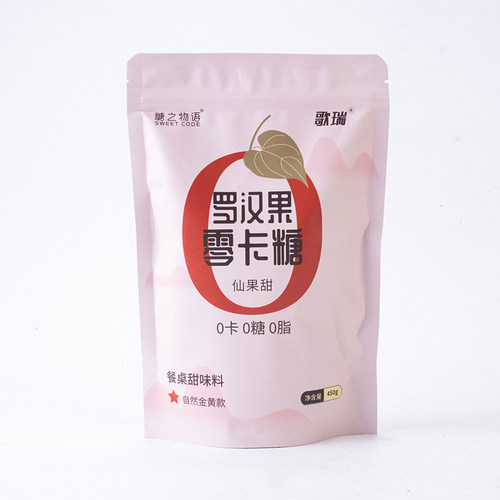 歌瑞罗汉果糖零卡糖1:1甜度0糖0卡0脂生酮饮食烘焙代糖450克 - 图3