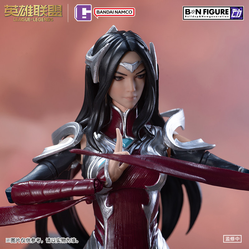 英雄联盟手办英雄联盟LOL万代联名款艾瑞莉娅可动手办人偶摆件游戏周边现货