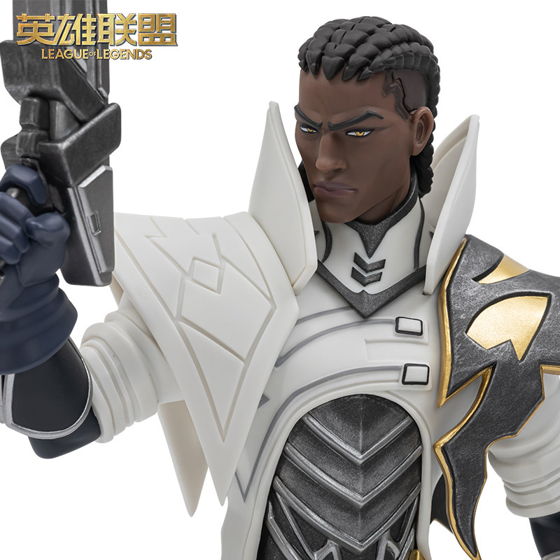 英雄联盟手办英雄联盟LOL卢锡安中型雕塑游戏周边手办桌面摆件