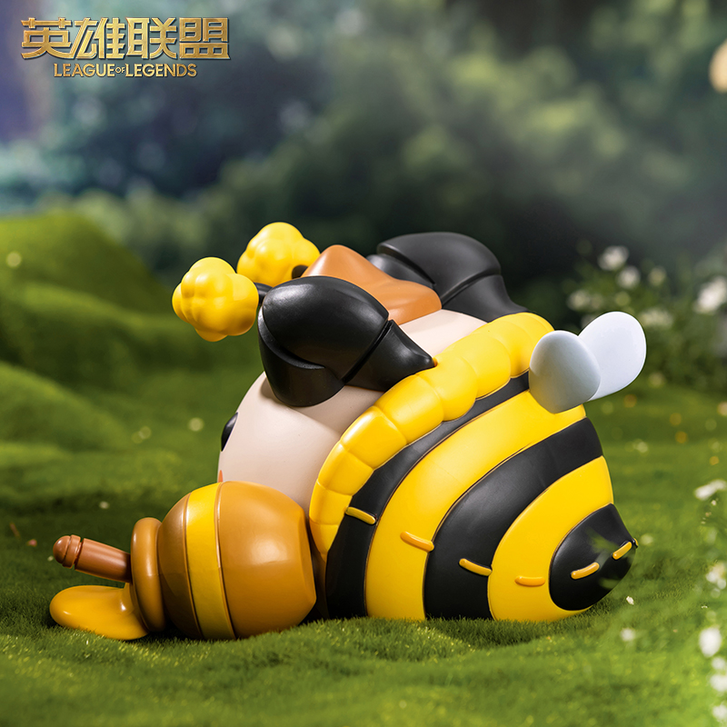 英雄联盟手办英雄联盟LOL小蜜蜂魄罗Q萌XL手办公仔游戏周边官方正品