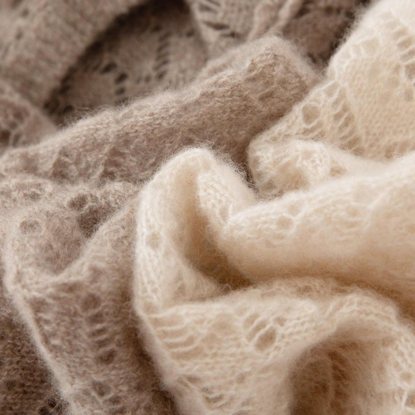 纯山羊绒衫女圆领镂空针织衫秋冬宽松大码毛衣外搭上衣打底衫,淘宝优惠券,粉丝福利购,淘宝优惠卷