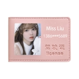 Чехол для влюбленных для водительских прав, комплект, мужской картхолдер, делается под заказ, 2 в 1