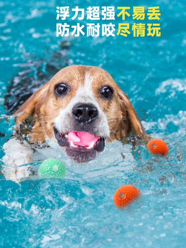 Собака игрушечный мяч Большие собаки и собаки измельчают зубы, изливающие мяч -без бесплатной доставки щенков.