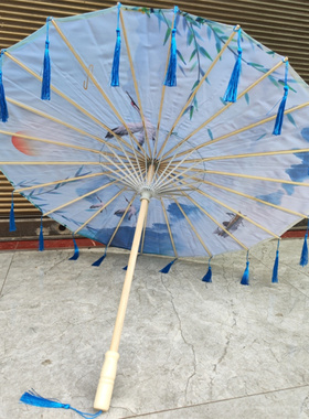 流苏伞跳舞伞工艺伞道具伞
