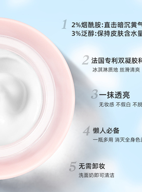iFiona菲奥娜素颜霜打底妆前乳自然透亮水感润白裸妆遮瑕懒人霜