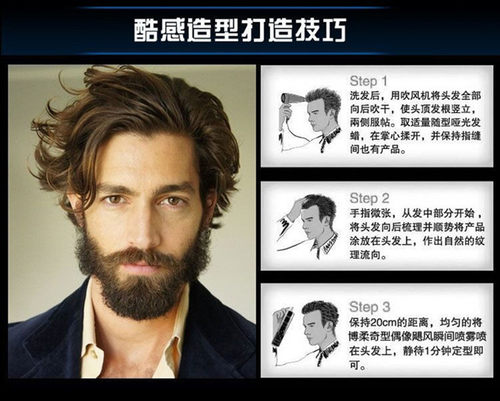 包邮 雪雅璐黑霸发胶王 特硬定型快干喷雾造型干胶320ml发泥发蜡 - 图2