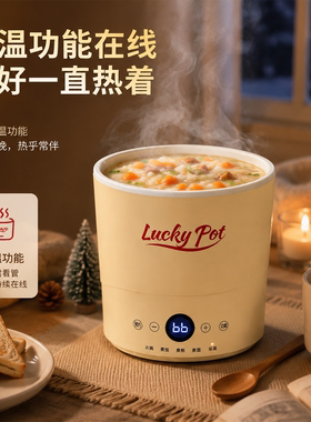 宿舍也能吃火锅迷你电煮锅yyds