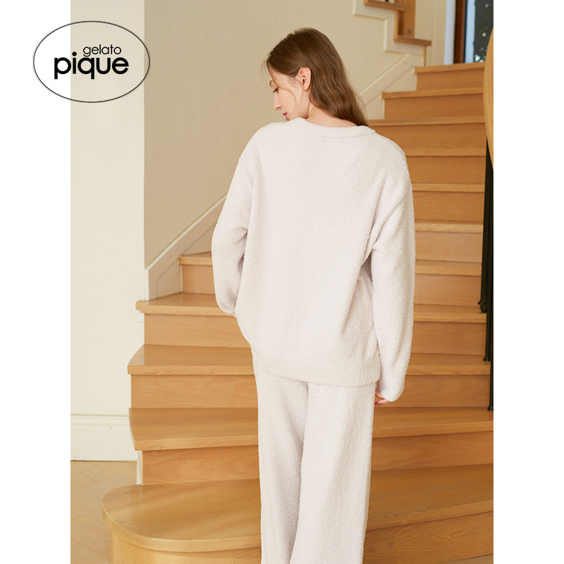 gelato pique秋冬女本命年红睡衣套装蝴蝶结PWNT245353,淘宝优惠券,粉丝福利购,淘宝优惠卷