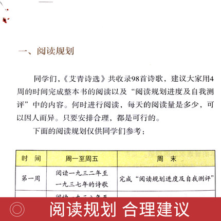 艾青诗选正版诗集原著九年级上册人民教育出版无删减部编人教版初三初中生阅读文学课外书阅读青少年读物书籍中国现代诗歌社水浒传 - 图0