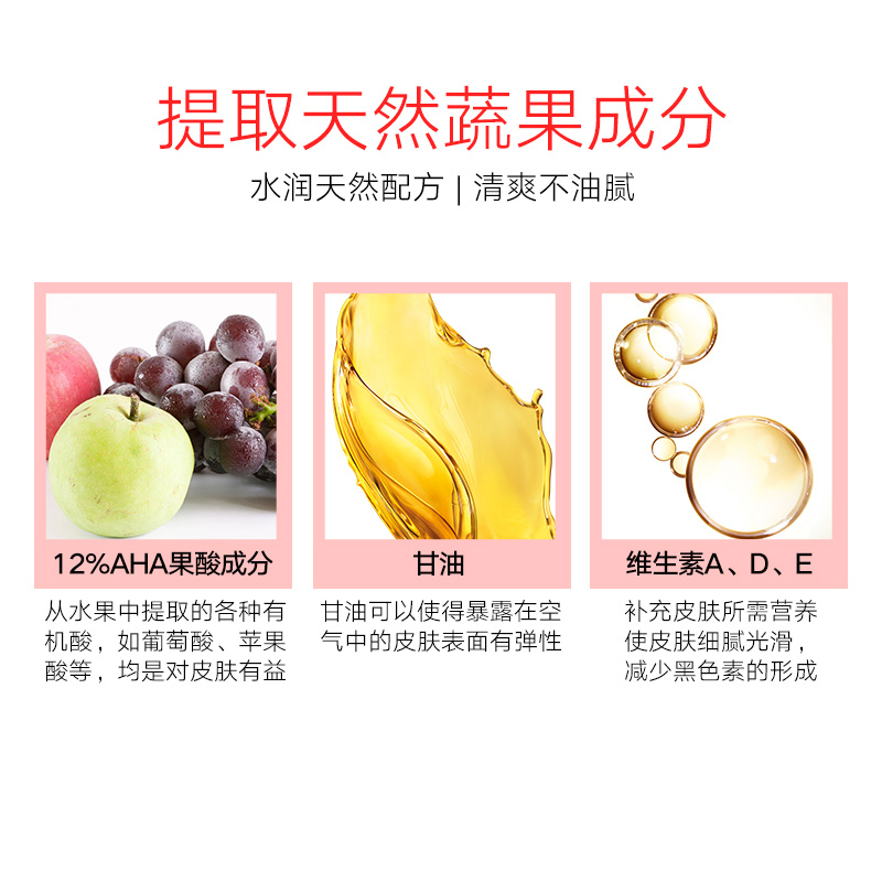 ecstorm海外旗舰店美国Alpha Hydrox12%阿尔法果酸身体乳去鸡皮润体AHA保湿滋润肤2