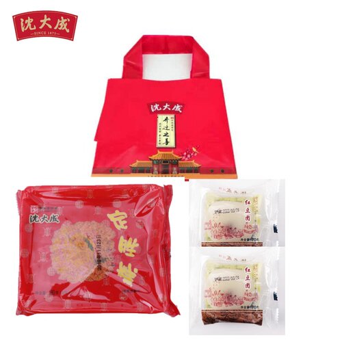 沈大成乔迁之喜定胜糕礼盒搬家搬场馒头糕点上海20份顺丰包邮 - 图0