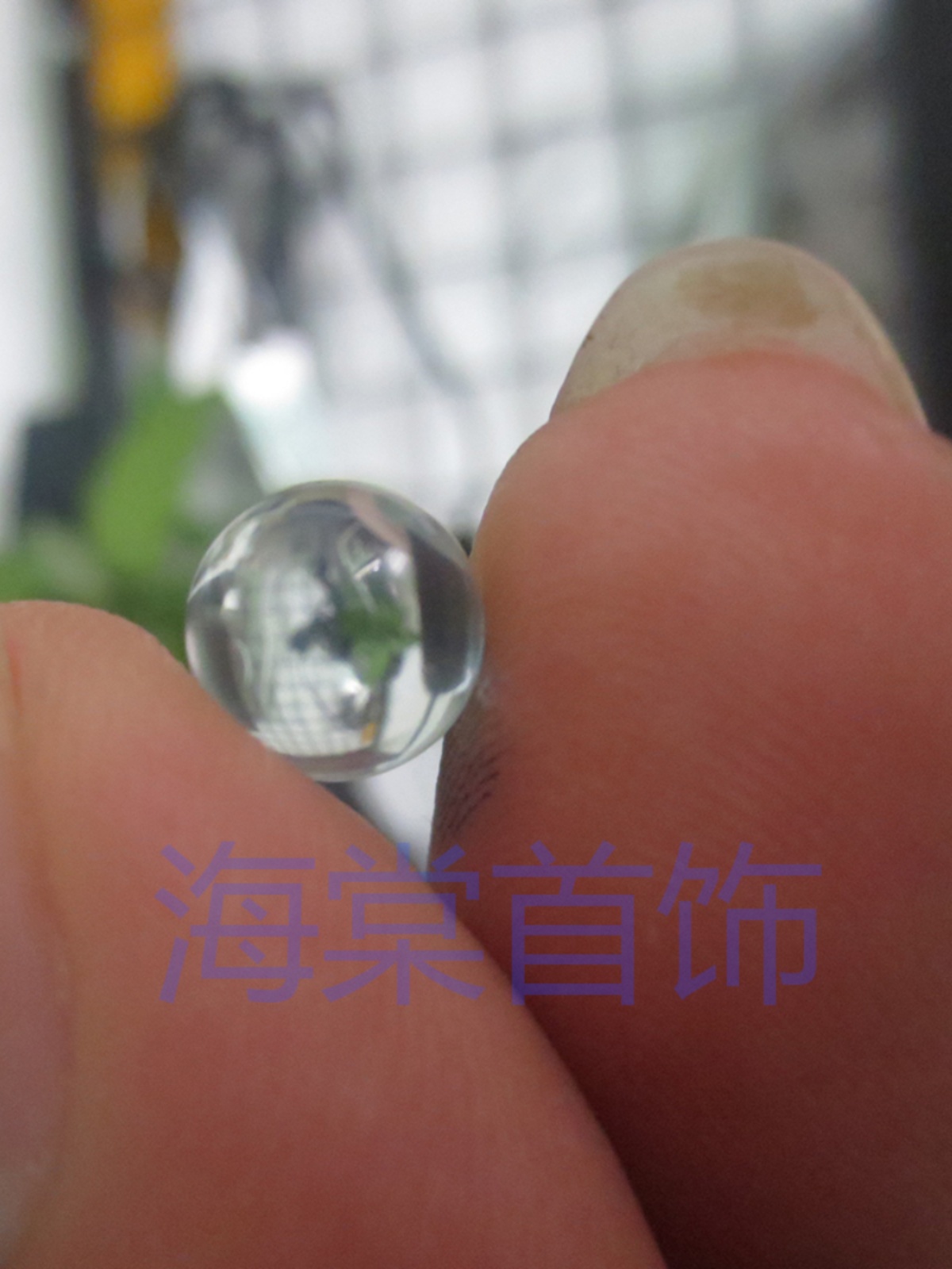 8mm玻璃珠高精密实心实验室用品玻璃球透明鱼缸装饰品水晶球 - 图1