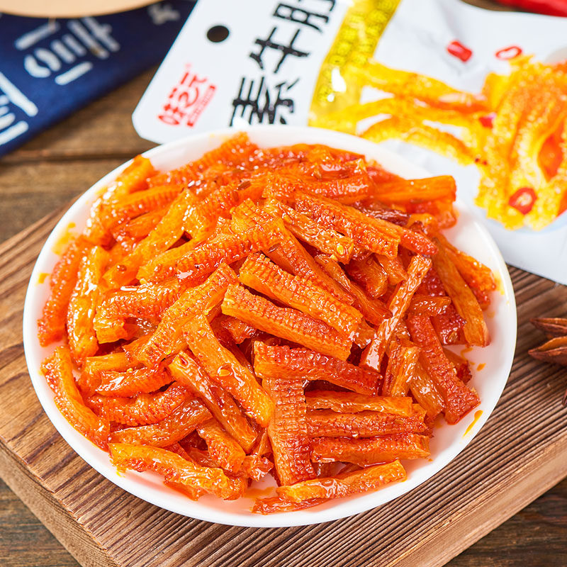 味芝元素牛肚即食素毛肚香辣味网红魔芋爽休闲解馋宿舍零食小吃,淘宝优惠券,粉丝福利购,淘宝优惠卷