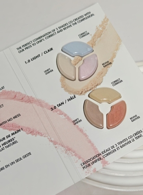 控油~Makeupforever玫可菲▲三色定妆小光圈散粉蜜粉试色卡01/03