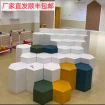 Spot round hexagonal combination display stand smart lock paint booth special-shaped square hexagonal light-emitting stand custom-made