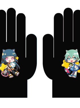 初音未来加厚触屏全指音游手套