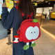 Crossbody bag for women, cute apple bag, Japanese style, lightweight