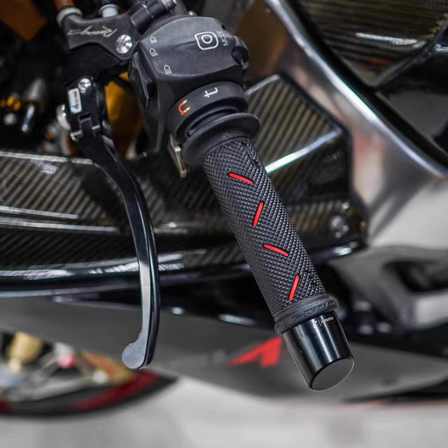 Suitable for Sanyang Husky 150 HuskyADV300 modified handlebar throttle turn handle grip rubber sleeve accessories