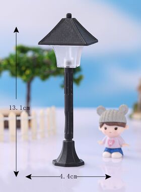 微景观双色可亮苔藓多肉模型灯