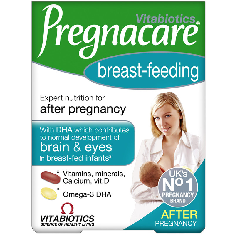 英国薇塔贝尔pregnacare哺乳期dha Vitabiotics海外孕产妇DHA