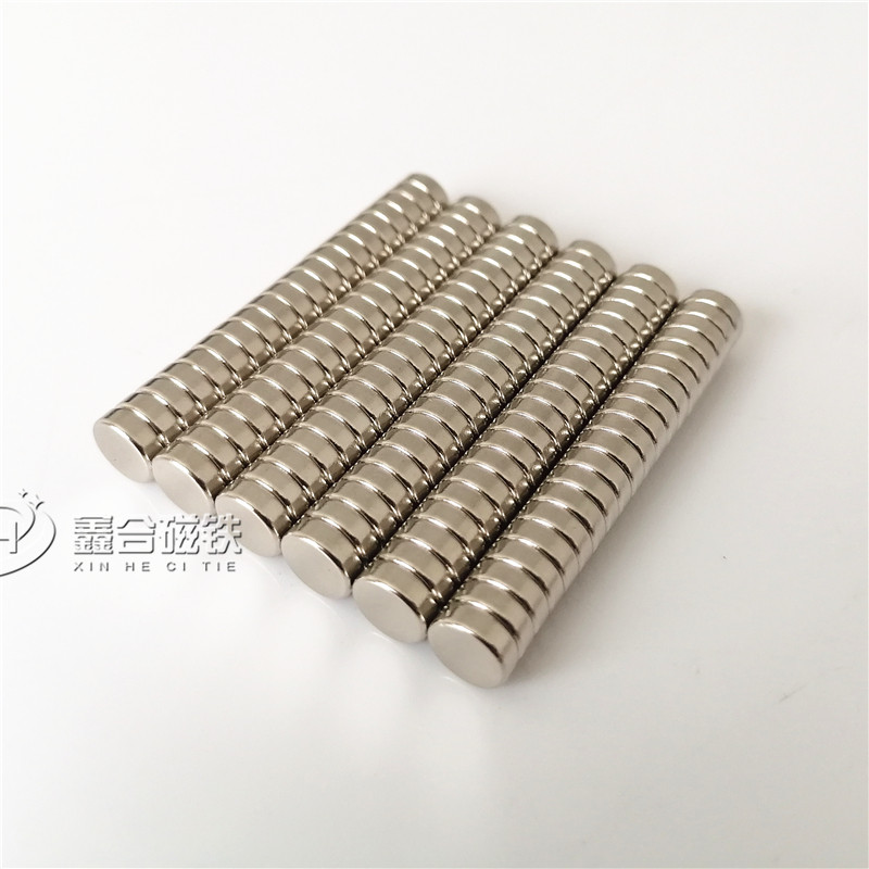 强力强磁圆形磁铁稀土永磁高强度钕铁硼强磁吸铁石8*3mmN38_虎窝淘