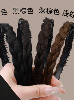 假发发箍女款高级感洋气时尚发夹