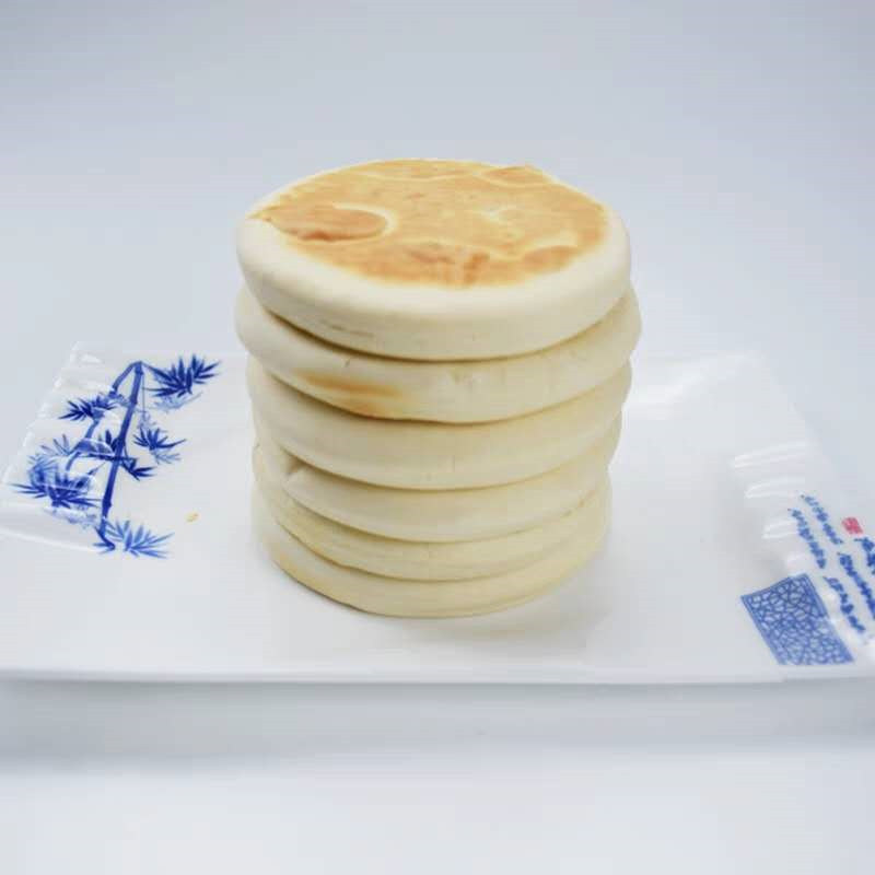 白吉馍肉夹馍饼胚白馍20个里脊扒饼半成品家用饼坯速食早餐_虎窝淘