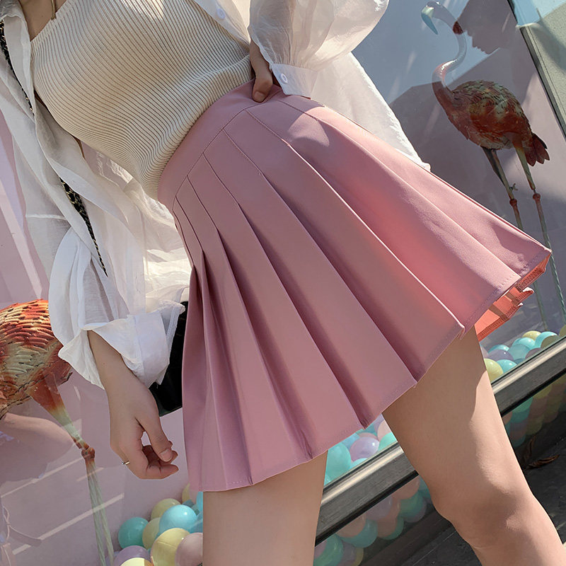 夏季2020年新款百搭高腰显瘦半身裙 伊纯路半身裙