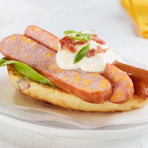 帕家小镇Parnelle香肠德式原味热狗爆浆芝士波波肠烤肠早餐肠商用 - 图1