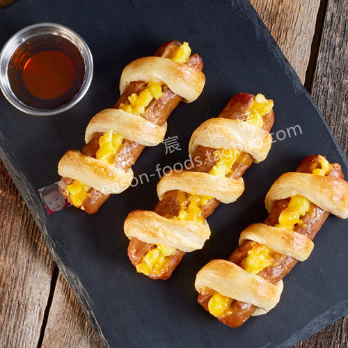 帕家小镇Parnelle香肠德式原味热狗爆浆芝士波波肠烤肠早餐肠商用 - 图0
