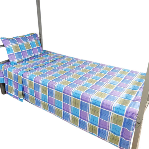 纯棉宿舍三件套 高中学生用单人 被子罩 被套床单大学住宿床品N款 - 图3