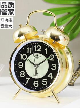 合飞闹钟夜光走时静音
