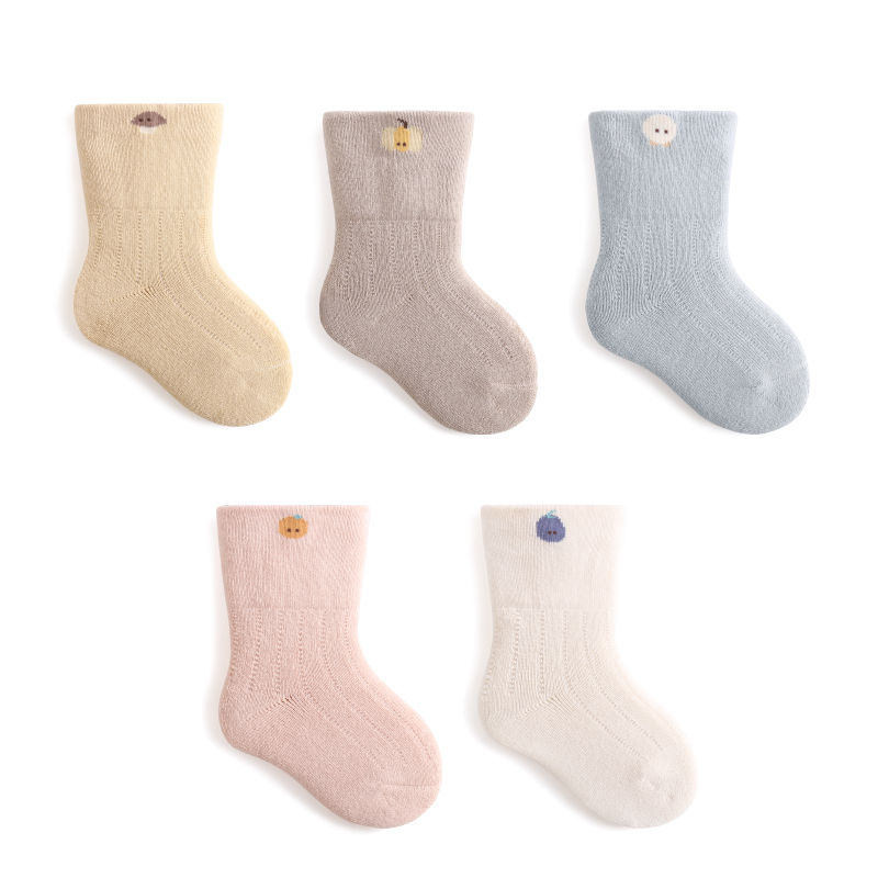 新生婴儿袜子秋冬季纯棉加厚保暖0到3个月小月龄宝宝幼儿外出中筒,淘宝优惠券,粉丝福利购,淘宝优惠卷