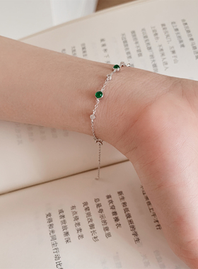 【莫奈】日式设计纯银满天星手链