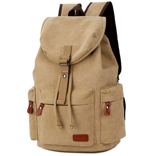 Ретро дорожный мужской тканевый ноутбук, школьный рюкзак для школьников, сумка через плечо, сумка для путешествий, подходит для студента