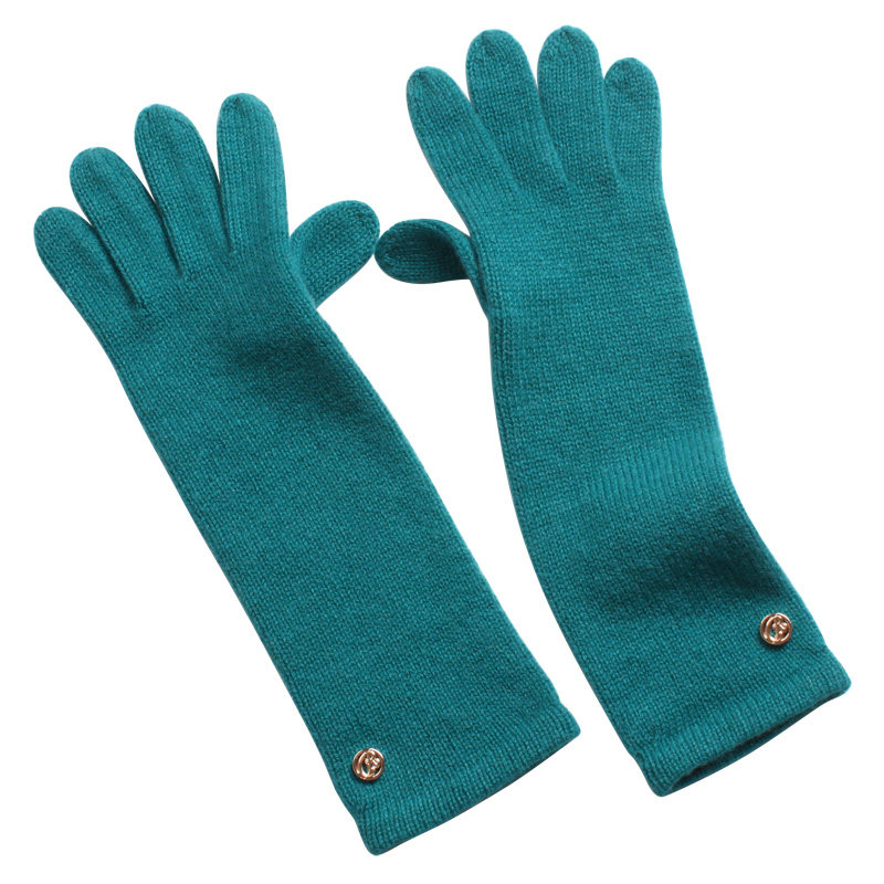 秋冬季韩版针织保暖中长款羊毛触控全指女士100%纯山羊绒触屏手套,淘宝优惠券,粉丝福利购,淘宝优惠卷